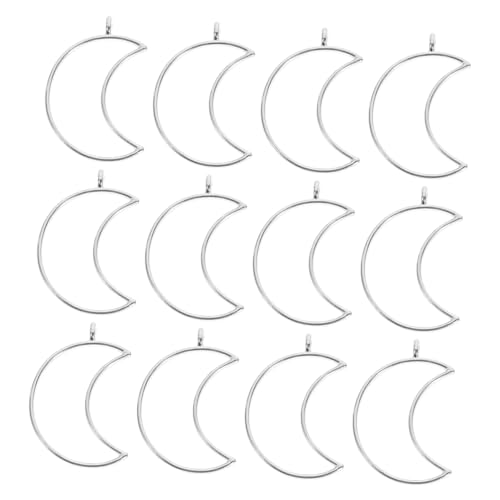 Tofficu 50 Stück Offene Bezel Anhänger Legierung Hohler Rahmen für Diy Schmuckherstellung Formen für Ohrringe und Bastelbedarf für Schmuckgestaltung Tofficu 50 Stück Offene Bezel Anhänger Legierung Hohler Rahmen für Diy Schmuckherstellung Formen für Ohrringe und Bastelbedarf für Schmuckgestaltung von Tofficu