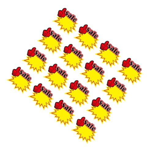 Tofficu 50 Stück Preisetiketten für Einzelhandel Auffällige Werbeschilder Leuchtende Preisschilder aus Papier Vielseitige Preisschilder für Supermarkt und Ladengeschäft Einfach Tofficu 50 Stück Preisetiketten für Einzelhandel Auffällige Werbeschilder Leuchtende Preisschilder aus Papier Vielseitige Preisschilder für Supermarkt und Ladengeschäft Einfach von Tofficu
