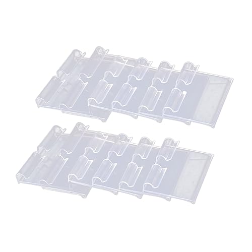 Tofficu 50 Stück Preisschild Einzelhandel Preisetiketten PVC Regaletiketten Einzelhandel Regaletiketten Tags für die Anzeige Etiketten für den Einzelhandel Schalter klebrig Supermarktpreis von Tofficu