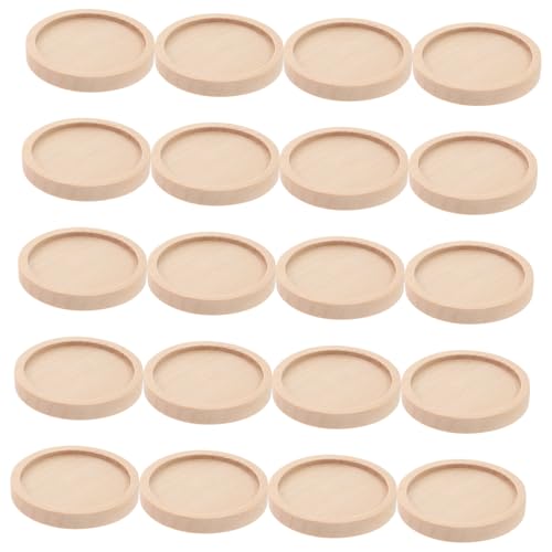 Tofficu 50 Stück Runde Holzanhänger Basisschalen Außendurchmesser Innendurchmesser Khaki Schmuckböden für DIY Schmuckherstellung und Bastelprojekte Tofficu 50 Stück Runde Holzanhänger Basisschalen Außendurchmesser Innendurchmesser Khaki Schmuckböden für DIY Schmuckherstellung und Bastelprojekte von Tofficu