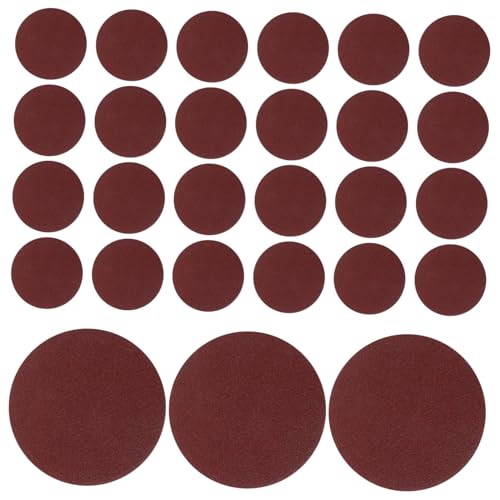Tofficu 50 Stück Schleifpapier Discs Aluminiumoxid Selbstklebende Polierpads für Effektives Schleifen und Entgraten Körnung für Möbeloberflächen Tofficu 50 Stück Schleifpapier Discs Aluminiumoxid Selbstklebende Polierpads für Effektives Schleifen und Entgraten Körnung für Möbeloberflächen von Tofficu