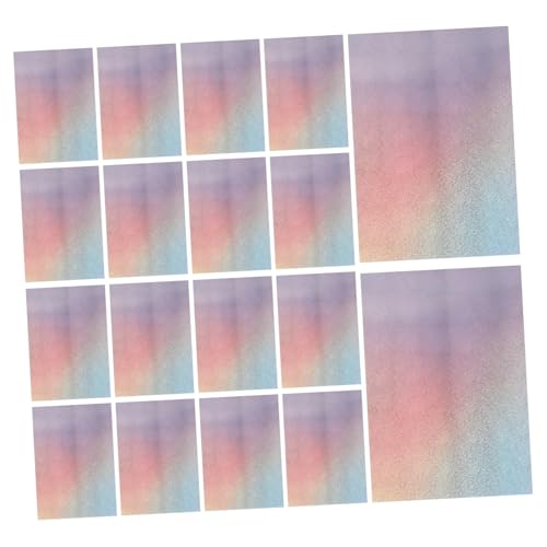 Tofficu 50 Stück Teiliges Holografisches Kartonpapier mit Spiegelndem Metallic-Glanz M² mit Vielfältigen Mustern Leicht für DIY Bastelprojekte Schule Partys und Kreative Dekorationen Tofficu 50 Stück Teiliges Holografisches Kartonpapier mit Spiegelndem Metallic-Glanz M² mit Vielfältigen Mustern Leicht für DIY Bastelprojekte Schule Partys und Kreative Dekorationen von Tofficu