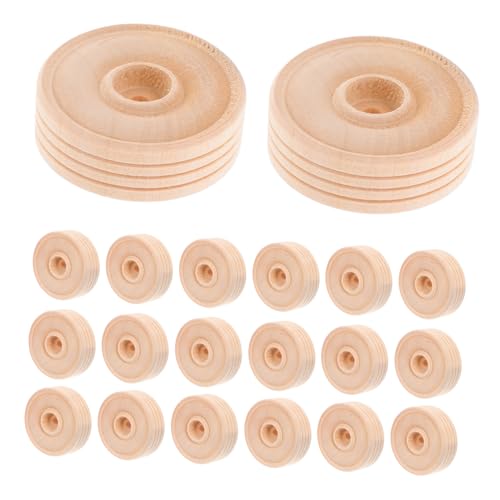 Tofficu 50 Stück Teiliges Kleine Holzräder Massivem Holz Langlebiges Diy Zubehör für Bastelarbeiten und Spielzeugmodelle Geeignet für Kreatives Holzspielzeugzubehör Tofficu 50 Stück Teiliges Kleine Holzräder Massivem Holz Langlebiges Diy Zubehör für Bastelarbeiten und Spielzeugmodelle Geeignet für Kreatives Holzspielzeugzubehör von Tofficu