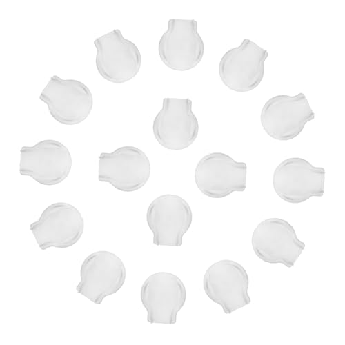 Tofficu 50 Stück Transparente Rutschfeste Ohrclip Polster Weiche Ohrring Schutzpads für Schmerzfreies Tragen Langlebig und Vielseitig für DIY Schmuck Sichere Ohrclips Zubehör Tofficu 50 Stück Transparente Rutschfeste Ohrclip Polster Weiche Ohrring Schutzpads für Schmerzfreies Tragen Langlebig und Vielseitig für DIY Schmuck Sichere Ohrclips Zubehör von Tofficu