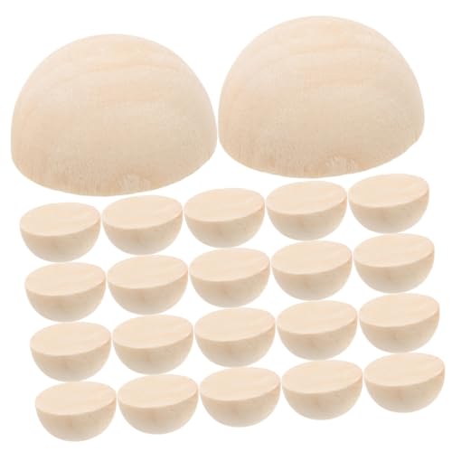 Tofficu 50 Stück hölzerne Halbkugel Hochzeit runden Hälfte Basteln unvollendete Runde home decor wohnungsdeko wohnraumdeko DIY-Zubehör home dekoration DIY-Perlen halber Bastelball Holz Tofficu 50 Stück hölzerne Halbkugel Hochzeit runden Hälfte Basteln unvollendete Runde home decor wohnungsdeko wohnraumdeko DIY-Zubehör home dekoration DIY-Perlen halber Bastelball Holz von Tofficu