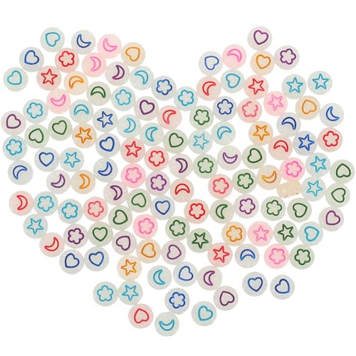 Tofficu 500 Stück Leuchtende Acrylperlen Zum Auffädeln Bunte Runde Spacer Perlen Für Schmuckherstellung DIY Armband Halskette Basteln Langlebig Und Einfach Zu Verwenden Kreative Tofficu 500 Stück Leuchtende Acrylperlen Zum Auffädeln Bunte Runde Spacer Perlen Für Schmuckherstellung DIY Armband Halskette Basteln Langlebig Und Einfach Zu Verwenden Kreative von Tofficu