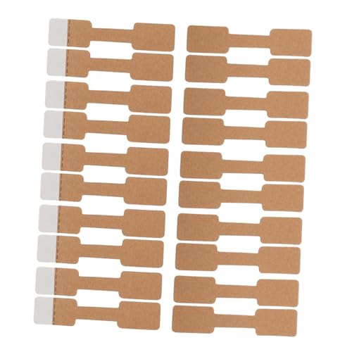 Tofficu 500 Stück Ringpreisschild Selbstklebendes Schmucketikett Schlüsselanhänger Preisschilder Für Schmuck Klein Schmucketiketten Ringe Runden Schmuck Aufkleber Light Brown Kraftpapier von Tofficu