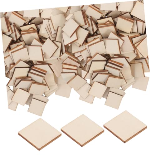 Tofficu 500 Stück Teiliges Quadratische Holzplättchen Roh Unbehandelt Blanko Holzstücke zum Bemalen Gravieren und DIY Basteln Vielseitig für Kunstprojekte und Heimdekoration Tofficu 500 Stück Teiliges Quadratische Holzplättchen Roh Unbehandelt Blanko Holzstücke zum Bemalen Gravieren und DIY Basteln Vielseitig für Kunstprojekte und Heimdekoration von Tofficu