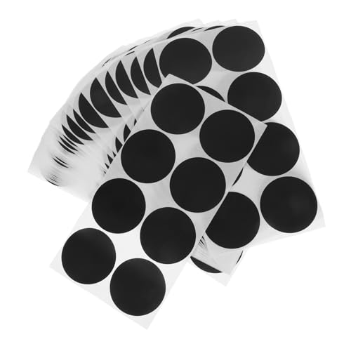 Tofficu 50Blätter Schwarze Kreisaufkleber Beschreibbare Selbstklebende Punktetiketten für Büro Schule und Veranstaltungen Kodieren und Markieren Handschriftfreundlich Tofficu 50Blätter Schwarze Kreisaufkleber Beschreibbare Selbstklebende Punktetiketten für Büro Schule und Veranstaltungen Kodieren und Markieren Handschriftfreundlich von Tofficu