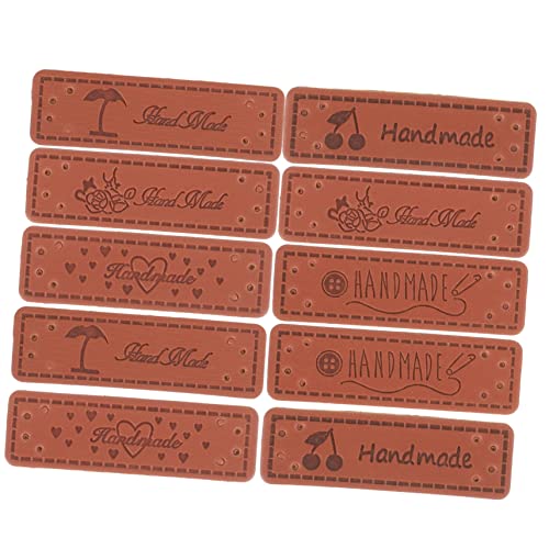 Tofficu 50Stücke Handgefertigte Kleidungsetiketten DIY Stoffetiketten für Taschen und Retro Design für Kreative Projekte und Geschenkverpackungen Tofficu 50Stücke Handgefertigte Kleidungsetiketten DIY Stoffetiketten für Taschen und Retro Design für Kreative Projekte und Geschenkverpackungen von Tofficu