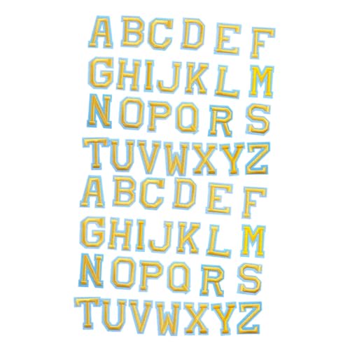 Tofficu 52 Stück Teiliges Aufbügel Buchstaben Bestickte Alphabet Patches zum Aufnähen und Reparieren Vielseitige DIY Dekoration für Kleidung Jacken Hüte Jeans Taschen und Schuhe Tofficu 52 Stück Teiliges Aufbügel Buchstaben Bestickte Alphabet Patches zum Aufnähen und Reparieren Vielseitige DIY Dekoration für Kleidung Jacken Hüte Jeans Taschen und Schuhe von Tofficu