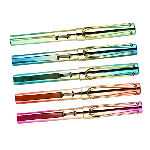Tofficu 5St Stift Füllfederhalter Füllfederhaltertinte Pastell Kalligraphie schreibutensilien schreibkladde Schreibwaren fountain pens studenten schreiben versorgung Füller Plastik Tofficu 5St Stift Füllfederhalter Füllfederhaltertinte Pastell Kalligraphie schreibutensilien schreibkladde Schreibwaren fountain pens studenten schreiben versorgung Füller Plastik von Tofficu