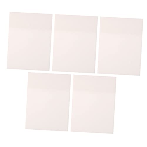 Tofficu 5pcs Selbst-stick Sticky Memo Pads Memo Notizen Tragbare Aufkleber Für Home Office von Tofficu