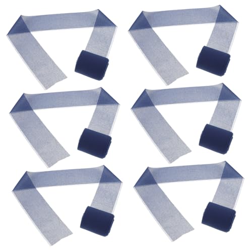 Tofficu 6 Rollen Chiffon Seidenband Breit Fransenband für Geschenkverpackung Blumenarrangements Hochzeit Einladungen Brautsträuße Party Dekoration Tofficu 6 Rollen Chiffon Seidenband Breit Fransenband für Geschenkverpackung Blumenarrangements Hochzeit Einladungen Brautsträuße Party Dekoration von Tofficu