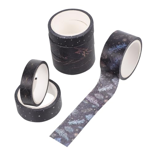 Tofficu 6 Rollen Washi-Tape buch dekoration büroartikel washi+-+tape dekorieren bastel material dekorativ farbig für Streifen kawaii Washi-Klebeband Musterpapier zum Valentinstag Tofficu 6 Rollen Washi-Tape buch dekoration büroartikel washi+-+tape dekorieren bastel material dekorativ farbig für Streifen kawaii Washi-Klebeband Musterpapier zum Valentinstag von Tofficu
