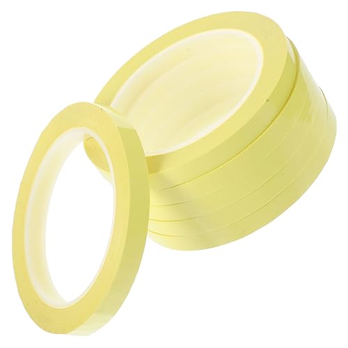 Tofficu 6 Rollen transparentes Blumenband Floristenband Blumenbänder wickeln Paketklebeband für Blumen Blumenstrauß Stängelwickelbänder Klebeband für Pflanzen Blumenklebeband das Haustier von Tofficu