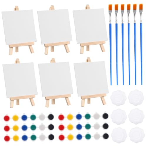 Tofficu 6 Sets Mini Ölmaltafel Mini Malset Mini Staffeleiständer Kleine Staffeleien Zum Malen Mini Mini Kunststaffelei Kleine Leinwände Zum Malen Aquarellfarben Tofficu 6 Sets Mini Ölmaltafel Mini Malset Mini Staffeleiständer Kleine Staffeleien Zum Malen Mini Mini Kunststaffelei Kleine Leinwände Zum Malen Aquarellfarben von Tofficu