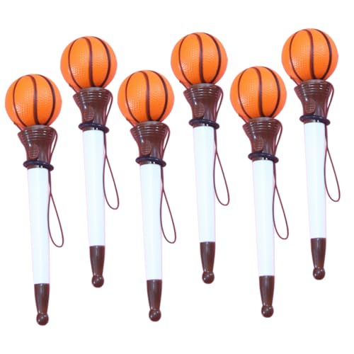 Tofficu 6 Stück Basketball Kugelschreiber Bunte Federn Spaß Stifte für Schule Büro Partygeschenke Langlebig Spitze Zufällige Farbe Zufällige Farbe Tofficu 6 Stück Basketball Kugelschreiber Bunte Federn Spaß Stifte für Schule Büro Partygeschenke Langlebig Spitze Zufällige Farbe Zufällige Farbe von Tofficu