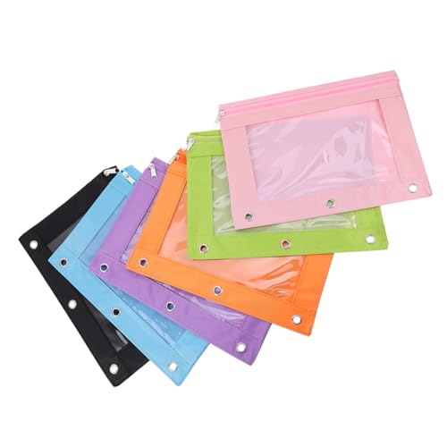 Tofficu 6 Stück Papiertüte Mit Reiß Verschluss Bleistift Binder Federmäppchen Beutel Federmäppchen Masse Stiftetuis Mit Reißverschluss 3-loch-mappentaschen Schule Stifthalter Oxford-stoff Tofficu 6 Stück Papiertüte Mit Reiß Verschluss Bleistift Binder Federmäppchen Beutel Federmäppchen Masse Stiftetuis Mit Reißverschluss 3-loch-mappentaschen Schule Stifthalter Oxford-stoff von Tofficu