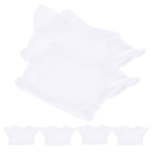 Tofficu 6 Stück Teiliges Bären t Shirt Puppen Wiederverwendbare Weiche Kuscheltierkleidung Bequemes Austauschbares Puppenoutfit für Originelle und Vielseitige Anlässe von Tofficu