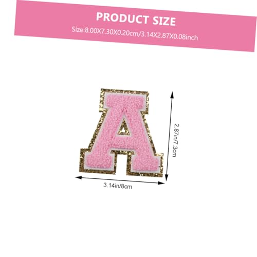 Tofficu 6 Stück Teiliges Bestickter Buchstaben aufnäher zum Aufbügeln Einfache Anwendung für Kleidung und Rucksäcke Dekorative Reparatur patches Vielseitige Stoffapplikationen Tofficu 6 Stück Teiliges Bestickter Buchstaben aufnäher zum Aufbügeln Einfache Anwendung für Kleidung und Rucksäcke Dekorative Reparatur patches Vielseitige Stoffapplikationen von Tofficu
