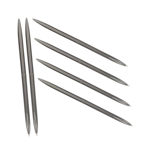 Tofficu 6 Stück Teiliges Eleganter Metall Kugelschreiber Nachfüllbar Feinspitzig Glatt Schreibend Leicht und Portabel für Unterschriften Büro Lehrer und Geschäftskunden Tofficu 6 Stück Teiliges Eleganter Metall Kugelschreiber Nachfüllbar Feinspitzig Glatt Schreibend Leicht und Portabel für Unterschriften Büro Lehrer und Geschäftskunden von Tofficu
