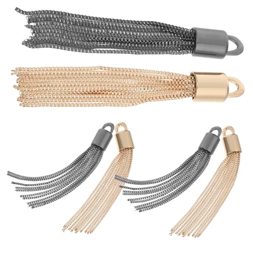 Tofficu 6 Stück Teiliges Lange Metall Quasten Schlüsselanhänger Elegante Taschenanhänger und DIY Schmuckanhänger Vielseitige Metallcharms für Handtaschen Rucksäcke und Bastelprojekte Tofficu 6 Stück Teiliges Lange Metall Quasten Schlüsselanhänger Elegante Taschenanhänger und DIY Schmuckanhänger Vielseitige Metallcharms für Handtaschen Rucksäcke und Bastelprojekte von Tofficu
