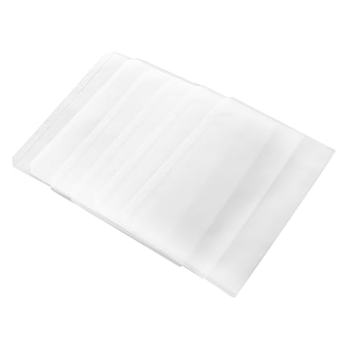 Tofficu 6 Stück Teiliges PVC Storage Pouches Langlebige Transparente Reise Aufbewahrungstaschen mit Rundungen Verschleißfest und Praktisch für Lose Visitenkarten Quittungen Tickets Tofficu 6 Stück Teiliges PVC Storage Pouches Langlebige Transparente Reise Aufbewahrungstaschen mit Rundungen Verschleißfest und Praktisch für Lose Visitenkarten Quittungen Tickets von Tofficu