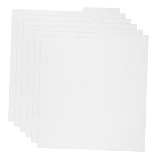 Tofficu 6 Stück Teiliges Vinyl Record Divider Stabile Beschreibbare Trennkarten zur Schallplattenorganisation Schützen Cover und Vinyl Vielseitig für Dokumente und Bücher Modernes Design Tofficu 6 Stück Teiliges Vinyl Record Divider Stabile Beschreibbare Trennkarten zur Schallplattenorganisation Schützen Cover und Vinyl Vielseitig für Dokumente und Bücher Modernes Design von Tofficu