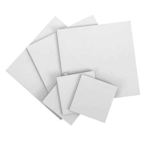 Tofficu 6 Stücke Boards für Ölmalerei Leere Maltafeln Künstlerleinwand für Malsets Malunterlage für Kunst und Zeichnung Tofficu 6 Stücke Boards für Ölmalerei Leere Maltafeln Künstlerleinwand für Malsets Malunterlage für Kunst und Zeichnung von Tofficu
