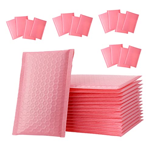 Tofficu 60 Stück Luftpolster Versandtaschen Selbstklebende Versandbeutel für Sicheren Transport Dicke Wasserdichte Polstermaterialien Rosa Tofficu 60 Stück Luftpolster Versandtaschen Selbstklebende Versandbeutel für Sicheren Transport Dicke Wasserdichte Polstermaterialien Rosa von Tofficu