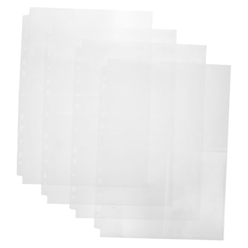 Tofficu 60 Stück Postkarteneinband 4 Ringbuch Albumeinlagen Fotohüllen Einlagen Transparente Nachfüllungen Transparente Fotoalbumseiten Doppelseitige Hüllen Tofficu 60 Stück Postkarteneinband 4 Ringbuch Albumeinlagen Fotohüllen Einlagen Transparente Nachfüllungen Transparente Fotoalbumseiten Doppelseitige Hüllen von Tofficu