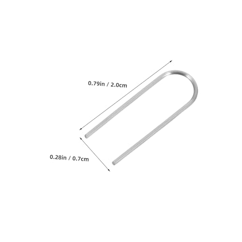 Tofficu 60 Stück Teiliges Hochtemperatur Nichromdraht U Förmige Aufhängehaken mit Aufbewahrungsbox Hitzebeständig für DIY Keramik Glasfusing und Schmuckherstellung Tofficu 60 Stück Teiliges Hochtemperatur Nichromdraht U Förmige Aufhängehaken mit Aufbewahrungsbox Hitzebeständig für DIY Keramik Glasfusing und Schmuckherstellung von Tofficu
