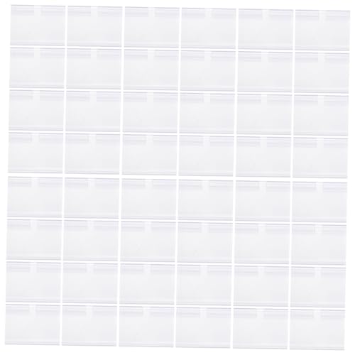 Tofficu 60 Stück Teiliges Kunststoff Etikettenhalter Transparent Stabil für Preisschilder Regalbeschriftung Einfache Anbringung für Supermarkt Laden Warenpräsentation und Tofficu 60 Stück Teiliges Kunststoff Etikettenhalter Transparent Stabil für Preisschilder Regalbeschriftung Einfache Anbringung für Supermarkt Laden Warenpräsentation und von Tofficu