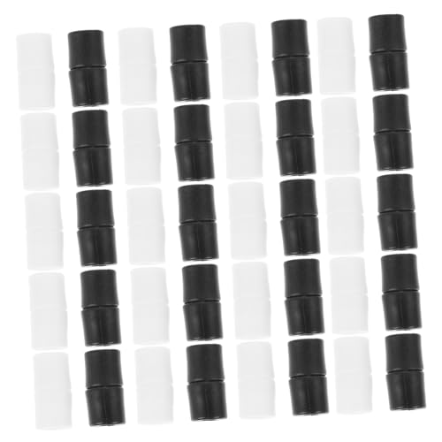 Tofficu 60 Stück Teiliges Kunststoff sicherheitsverschluss Breakaway Barrel Clasps in Weiß und Schwarz Praktische Endstücke für DIY Armband Halskettenverbindungen Einfach zu Bedienen und Tofficu 60 Stück Teiliges Kunststoff sicherheitsverschluss Breakaway Barrel Clasps in Weiß und Schwarz Praktische Endstücke für DIY Armband Halskettenverbindungen Einfach zu Bedienen und von Tofficu