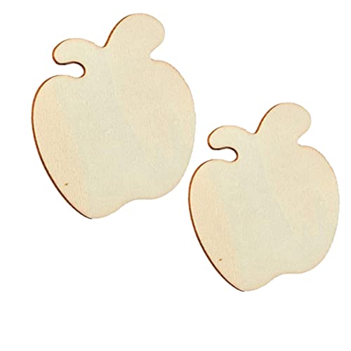 Tofficu 60 Stück Teiliges Natürliche Holzscheiben zum Bemalen Kreative Ungefertigte Holzanhänger für Basteln von Weihnachtsdeko DIY Anhänger und Handgemachten Geschenken von Tofficu