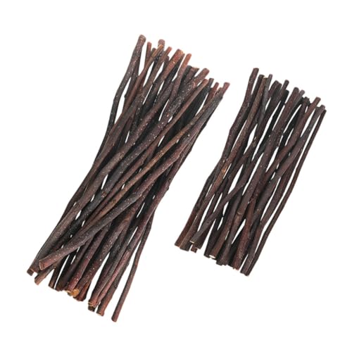 Tofficu 60 Stück Teiliges Natürliche Holzstäbe für Bastelarbeiten Handgeschliffen für Diy Deko Kartenherstellung Foto Requisiten und Schulprojekte Rustikaler Stil von Tofficu
