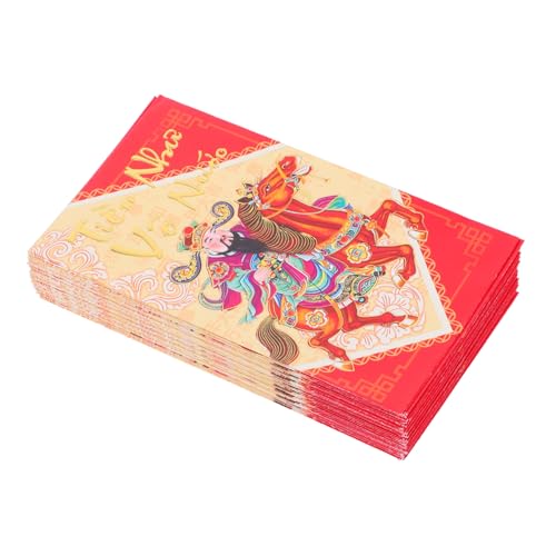 Tofficu 60 Stück Vietnamese Envelopes Horse Zodiac Lucky Money Packets Chinese Year Spring Festival Lunar Year Party Geschenkumschläge für Familie Freunde Tofficu 60 Stück Vietnamese Envelopes Horse Zodiac Lucky Money Packets Chinese Year Spring Festival Lunar Year Party Geschenkumschläge für Familie Freunde von Tofficu