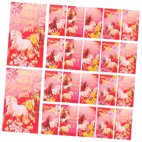 Tofficu 60 Stück Vietnamesische Neujahrs Glücksumschläge Jahr Des Pferdes Papier Rotumschläge für Geldgeschenke Traditionelle Hong Bao Umschläge für Frühlingsfest Feierlichkeiten Tofficu 60 Stück Vietnamesische Neujahrs Glücksumschläge Jahr Des Pferdes Papier Rotumschläge für Geldgeschenke Traditionelle Hong Bao Umschläge für Frühlingsfest Feierlichkeiten von Tofficu