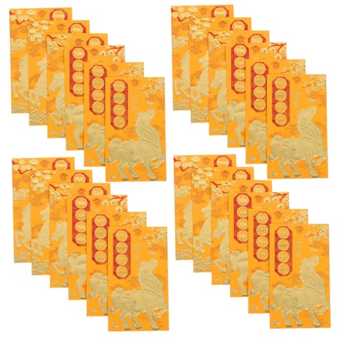Tofficu 60 Stück Vietnamesische Neujahrsumschläge Rote Geldumschläge Pferdemotiv Frühling Fest Glücksumschläge Traditionelle Designs für Frühlingsfest Lunar Festival Tofficu 60 Stück Vietnamesische Neujahrsumschläge Rote Geldumschläge Pferdemotiv Frühling Fest Glücksumschläge Traditionelle Designs für Frühlingsfest Lunar Festival von Tofficu
