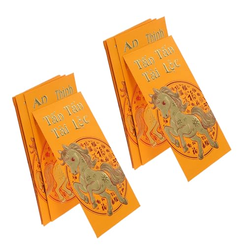 Tofficu 60 Stück Vietnamesische Rote Umschläge Jahr Des Pferdes Goldfarbene Lunar Year Umschläge Traditionelle Lucky Money Packets für Frühlingsfest Partygeschenke Tofficu 60 Stück Vietnamesische Rote Umschläge Jahr Des Pferdes Goldfarbene Lunar Year Umschläge Traditionelle Lucky Money Packets für Frühlingsfest Partygeschenke von Tofficu