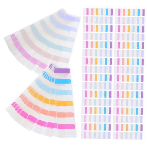 Tofficu 600 Stück Haftnotizen Index Tabs Bunt Selbstklebend Beschreibbar mit Transparentem Klebebereich Farbige Markierungspunkte für Bücher Dokumente Notizen Robuste Papierqualität Tofficu 600 Stück Haftnotizen Index Tabs Bunt Selbstklebend Beschreibbar mit Transparentem Klebebereich Farbige Markierungspunkte für Bücher Dokumente Notizen Robuste Papierqualität von Tofficu