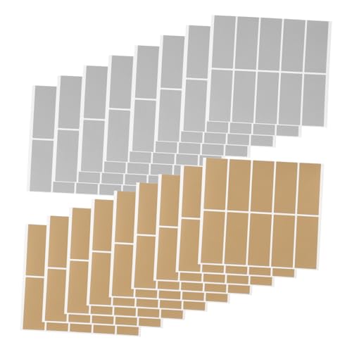 Tofficu 600 Stück Kratzaufkleber Kratzer belohnen goldene Rubbelkarten Rubbellose zum Selbermachen Aufkleber kratzen rechteckige Etiketten DIY-Karten abrubbeln Überraschungskarten Papier Tofficu 600 Stück Kratzaufkleber Kratzer belohnen goldene Rubbelkarten Rubbellose zum Selbermachen Aufkleber kratzen rechteckige Etiketten DIY-Karten abrubbeln Überraschungskarten Papier von Tofficu