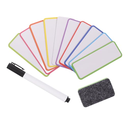 Tofficu 60Stücke Beschreibbare Magnetische Etiketten Trocken Abwischbare Namensschilder für Whiteboards Kühlschränke und Klassenzimmer Vielseitige Nutzung Langlebig und Leicht Tofficu 60Stücke Beschreibbare Magnetische Etiketten Trocken Abwischbare Namensschilder für Whiteboards Kühlschränke und Klassenzimmer Vielseitige Nutzung Langlebig und Leicht von Tofficu