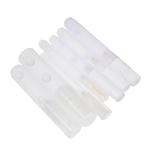 Tofficu 7 Stück Teiliges Set Wiederverwendbare Leere Stift Hüllen für Malstifte Praktische Graffiti Stift Hüllen Kunststoff mit Glasperlen zur Farbverteilung von Tofficu