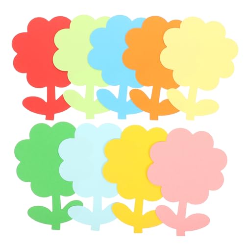 Tofficu 72 Stück Handgeschnittenes Blumenpapier Künstlich Dekorative Ausschnitte Im Klassenzimmer Buntes Ausschnittpapier Blumen- Blumenpapierausschnitte Papierausschnitt Wandkunst von Tofficu