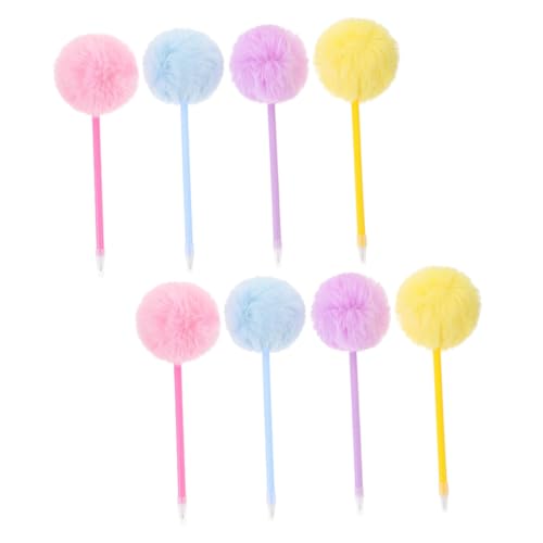 Tofficu 8 Stück Bunte Pompon Kugelschreiber Flauschig Niedlich Schreibstifte für Schule Büro mit Glatter Schreibqualität und Verspieltem Design Tofficu 8 Stück Bunte Pompon Kugelschreiber Flauschig Niedlich Schreibstifte für Schule Büro mit Glatter Schreibqualität und Verspieltem Design von Tofficu