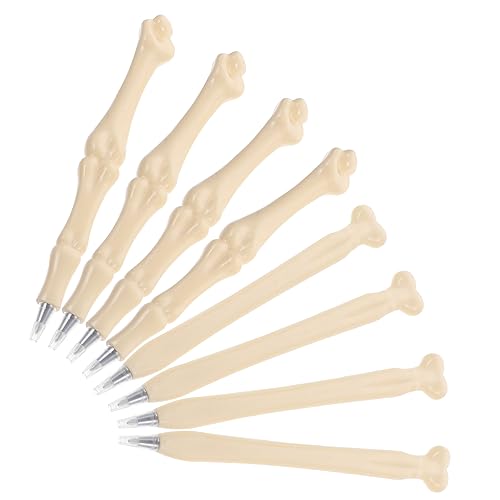 Tofficu 8 Stück Teiliges Kreative Kugelschreiber in Realistischer Knochenform Ergonomisch Gestaltet aus Rutschfestem Material Leichte und Tragbare Stifte für Büro Schule und Geschenkideen Tofficu 8 Stück Teiliges Kreative Kugelschreiber in Realistischer Knochenform Ergonomisch Gestaltet aus Rutschfestem Material Leichte und Tragbare Stifte für Büro Schule und Geschenkideen von Tofficu