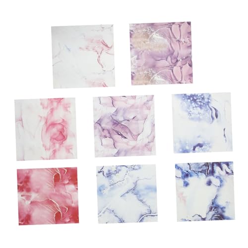 Tofficu 8 Stück Teiliges Sublimations transferfolien Aquarellmuster Einsetzbar Hitzebeständig und Langlebig für DIY bekleidungsdekoration und Kreative Bastelprojekte von Tofficu