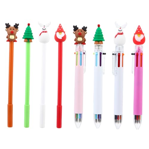 Tofficu 8 Stück Weihnachtsgelstift Schüler schreiben Stift Weihnachtsstifte weihnachtsbriefpapier kugelschreiber gelstifte Weihnachts-Gel-Tintenstift Cartoon-Tintenstift Plastik Tofficu 8 Stück Weihnachtsgelstift Schüler schreiben Stift Weihnachtsstifte weihnachtsbriefpapier kugelschreiber gelstifte Weihnachts-Gel-Tintenstift Cartoon-Tintenstift Plastik von Tofficu
